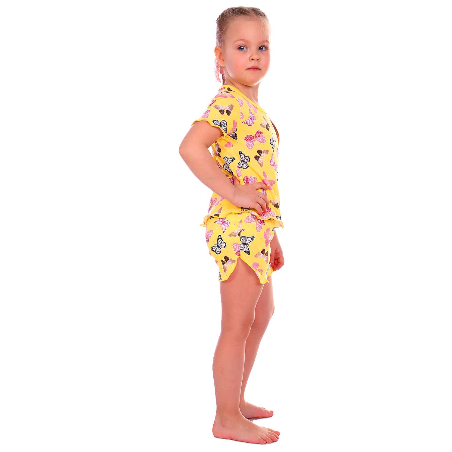Пижама Детская Одежда 0414К/желтый - фото 3