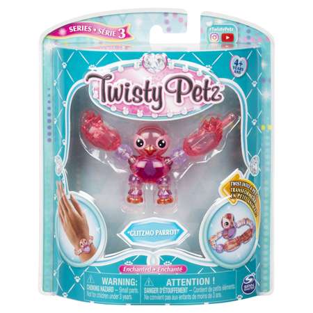 Набор Twisty Petz Фигурка-трансформер для создания браслетов Glitzmo Parrot 6044770/20121577