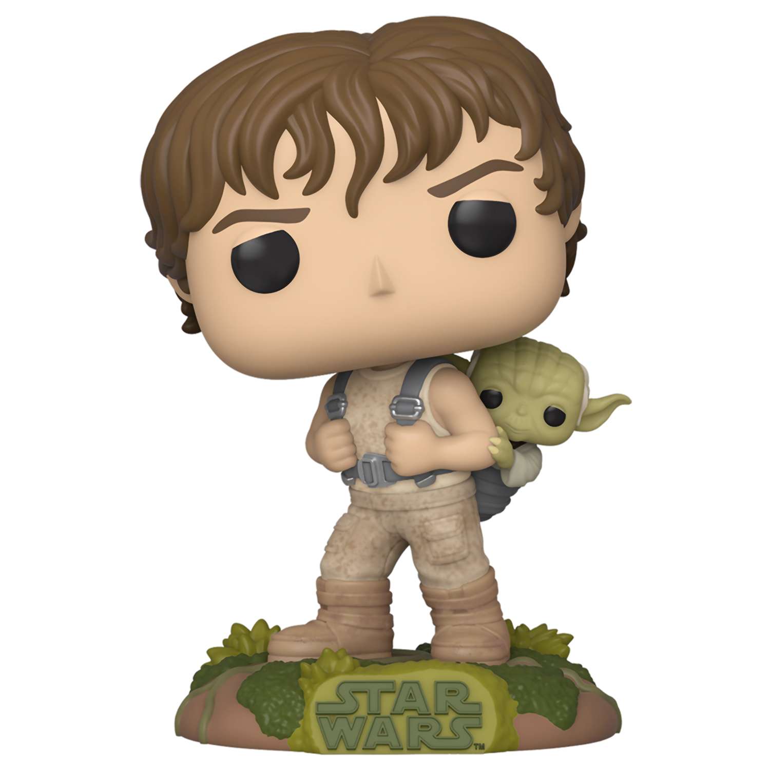 Фигурка Funko POP! Bobble Star Wars Ep 5 ESB Training Luke with Yoda 46768 - фото 1