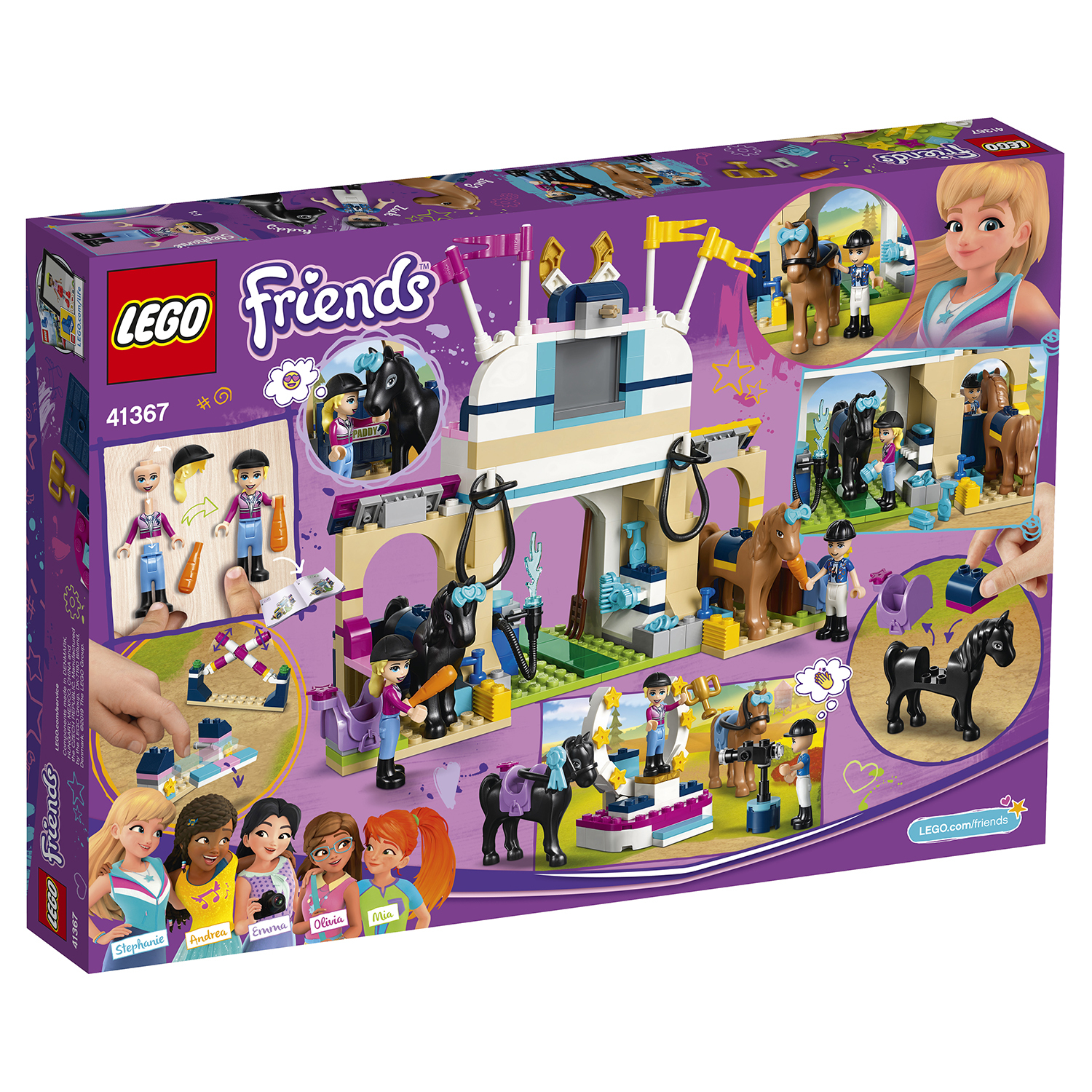 Конструктор LEGO Friends Соревнования по конкуру 41367 - фото 3