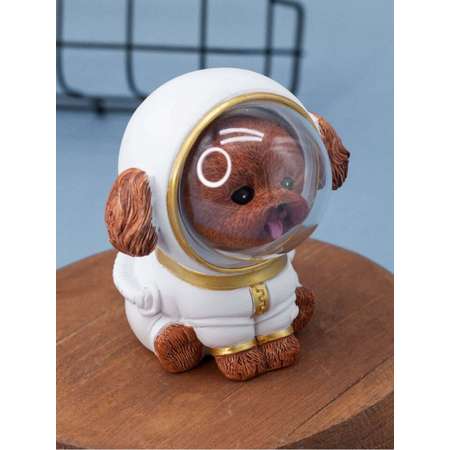 Ночник iLikeGift Dog space suit brown