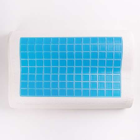 Подушка AMARO HOME Memory Foam Wave Gel