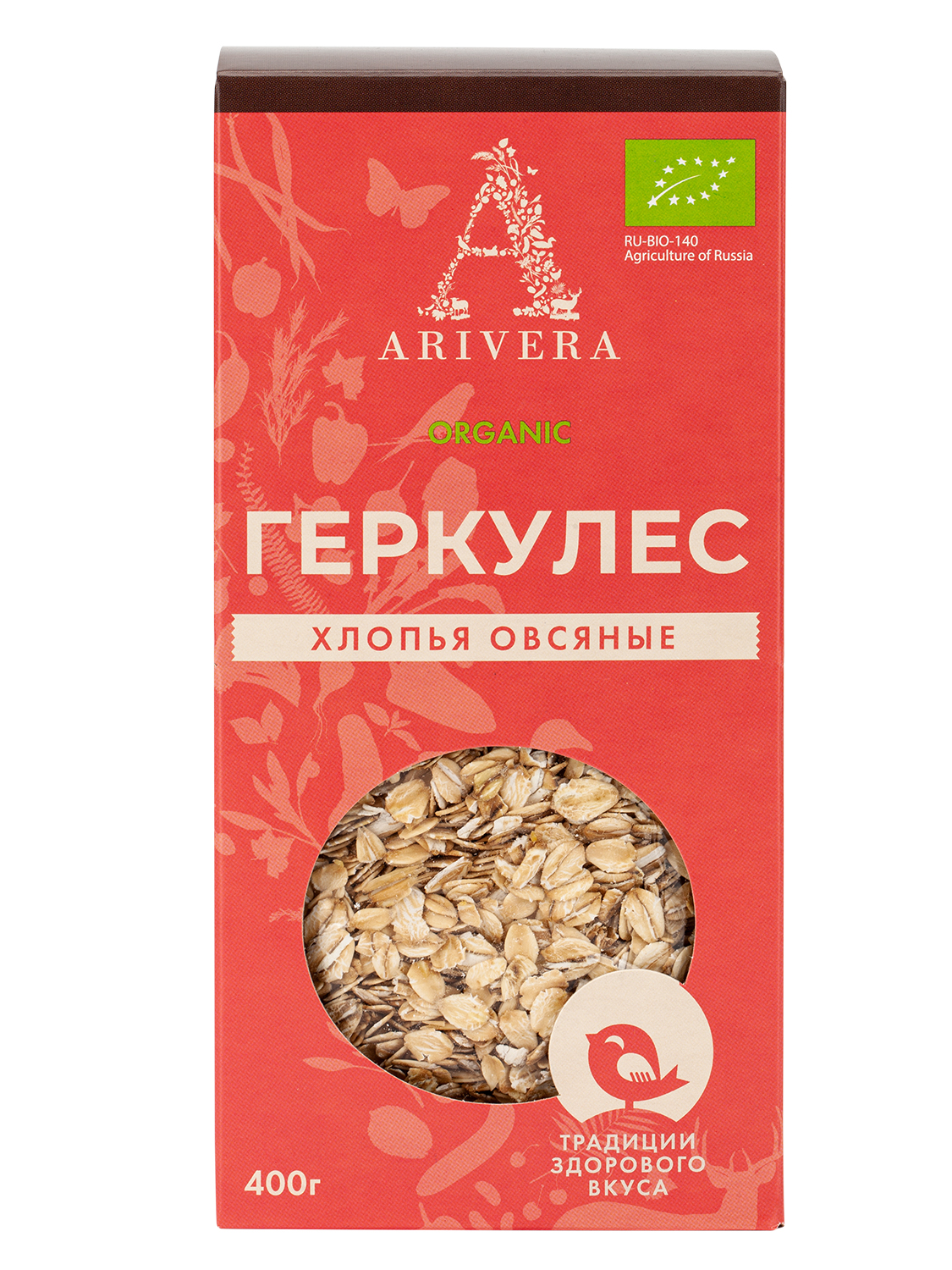 Овсяные хлопья ARIVERA Быстрого приготовления органические - фото 1