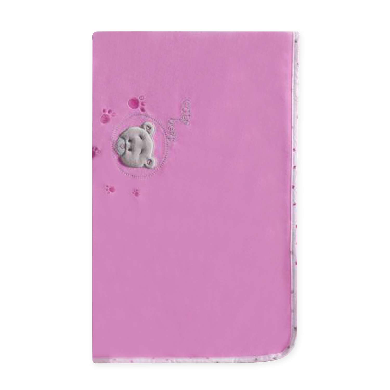 Плед флисовый Kidboo Cute Bear 80*120 см Розовый - фото 1