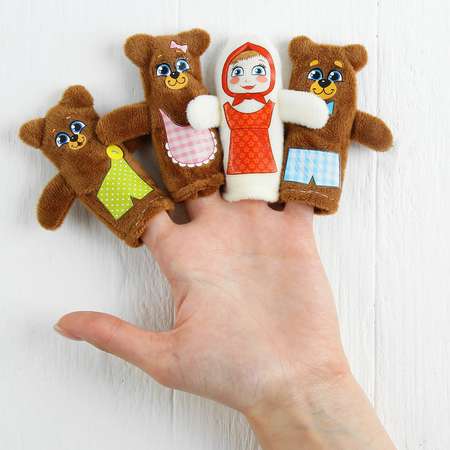Кукольный театр Milo Toys «Три медведя» набор: 4 персонажа сценарий
