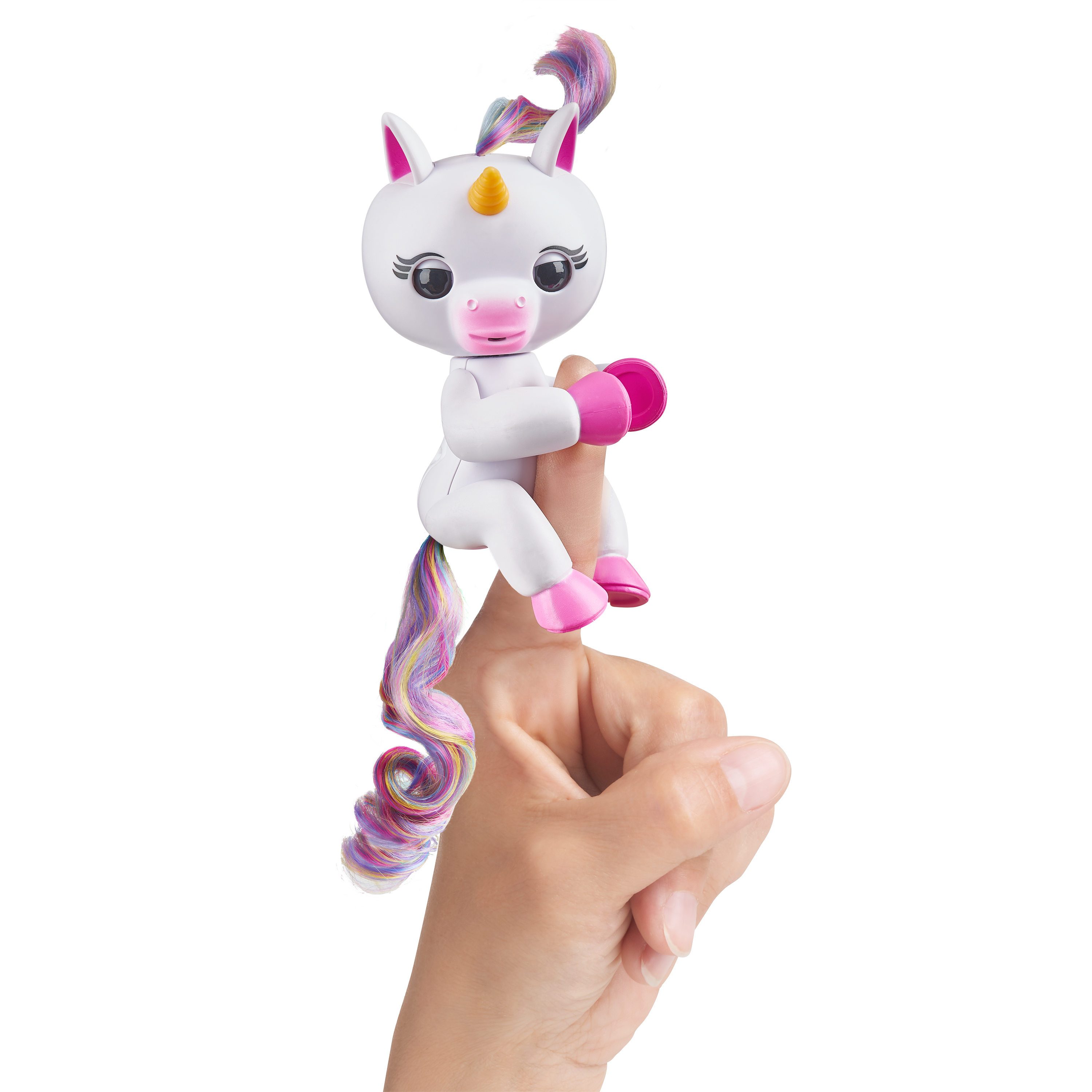 Единорог Fingerlings интерактивный Гиги Белый 3708 - фото 5