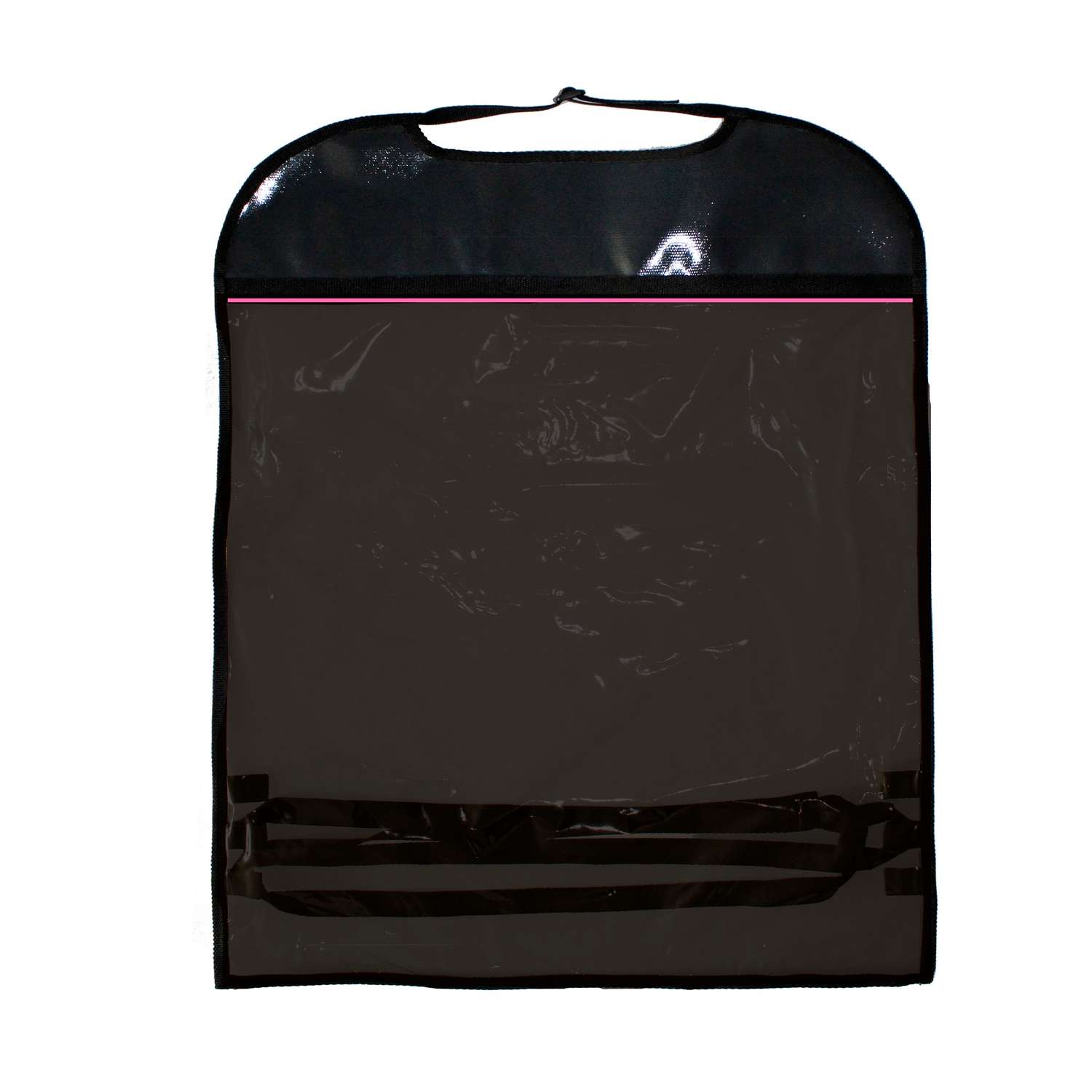 Защита на спинку автокресла Belon familia цвет черный розовый вид 6 Размер 50х70 см - фото 1
