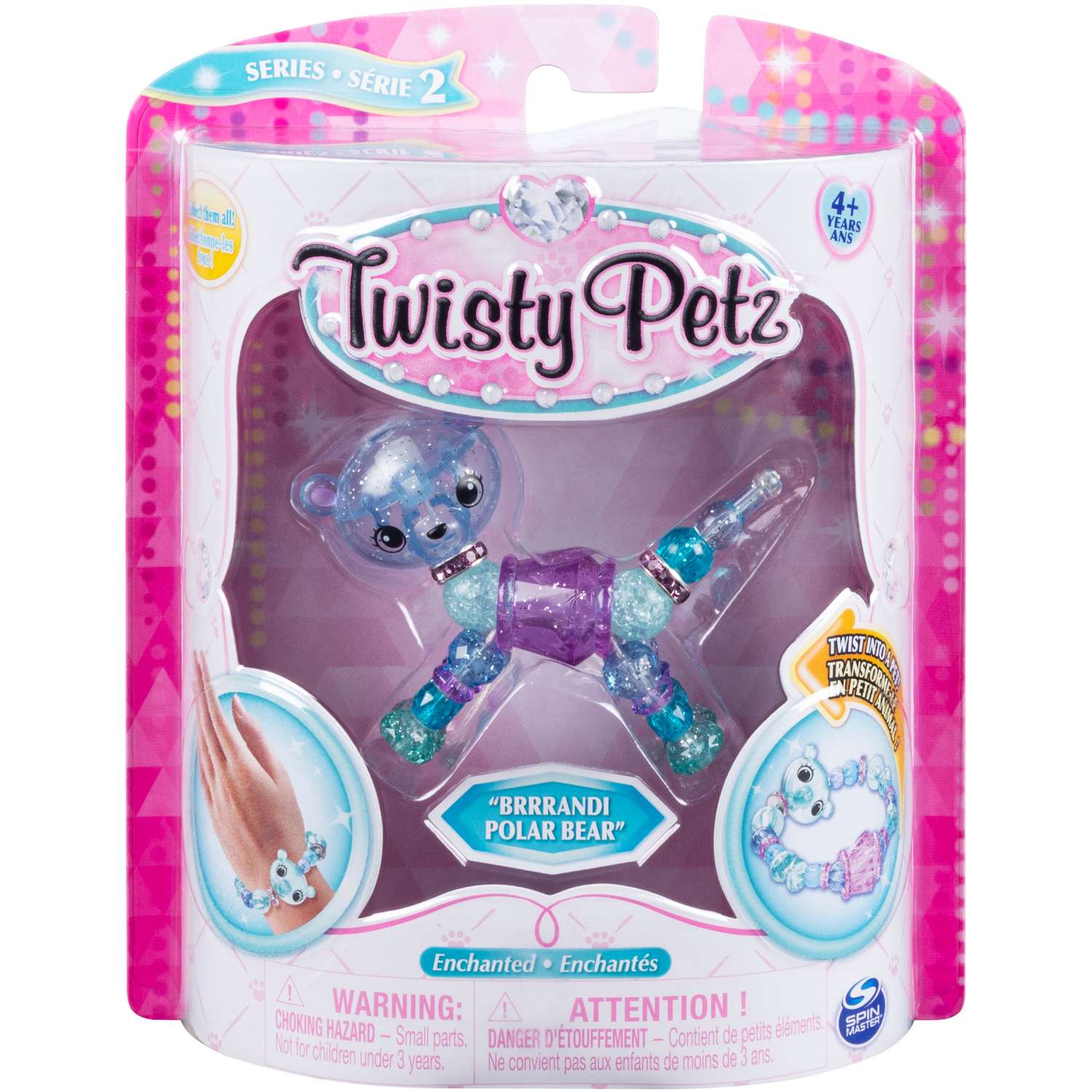 Набор Twisty Petz Фигурка-трансформер для создания браслетов Brrrandi Polar Bear 6044770/20108099 - фото 1