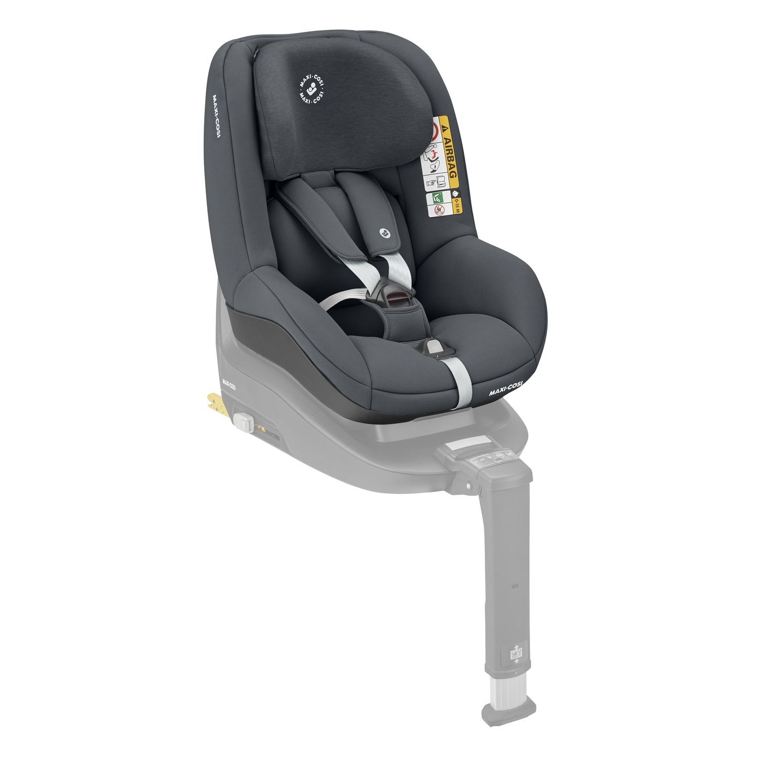 Автокресло Maxi-Cosi Pearl Smart i-Size Authentic Graphite - фото 2