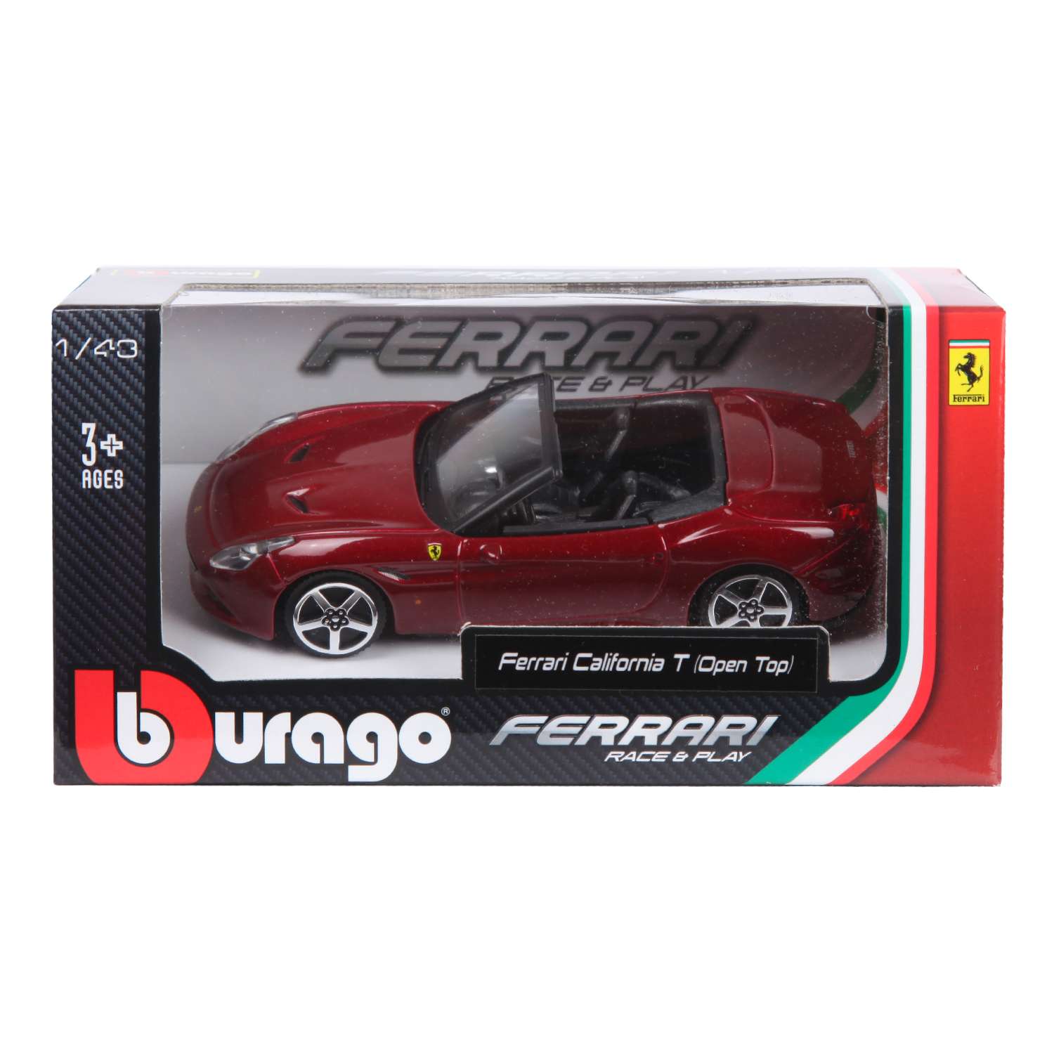 Машина BBurago 1:43 Ferrari Californiat 18-36022W 18-36022W - фото 2