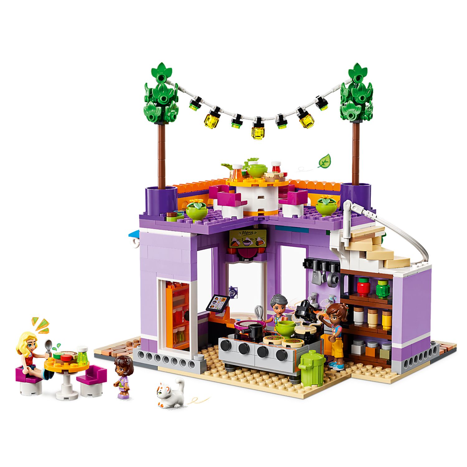 Конструктор LEGO Friends Heartlake City Community Kitchen 41747 купить по  цене 6699 ₽ в интернет-магазине Детский мир