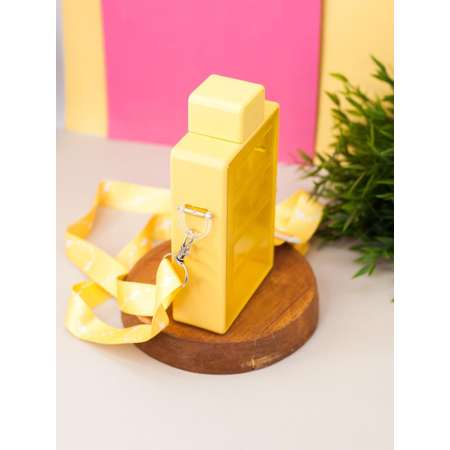 Бутылка для воды спортивная iLikeGift Buttery yellow 450 мл