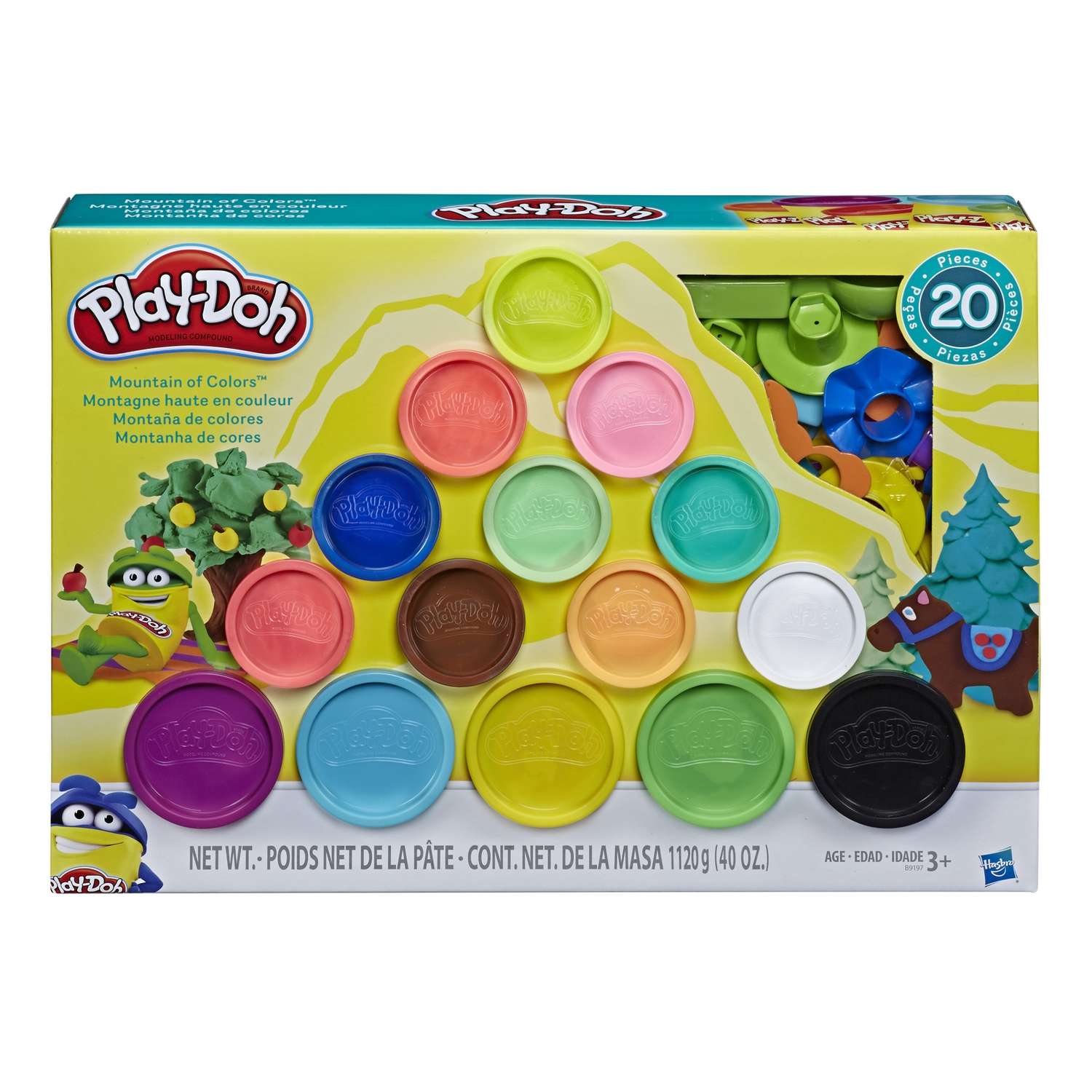 Набор игровой Play-Doh Горы цвета B9197EU4 - фото 2