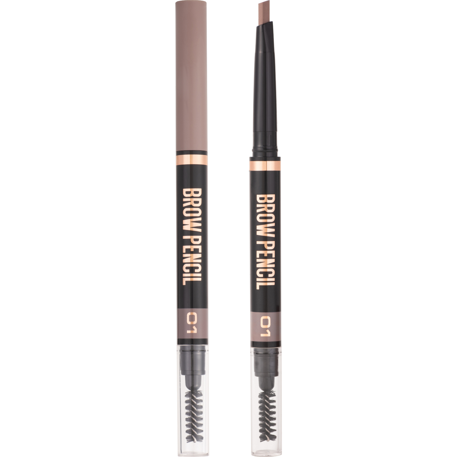 Карандаш для бровей STELLARY автоматический Brow sculpting pencil shade 01  купить по цене 599 ₽ в интернет-магазине Детский мир