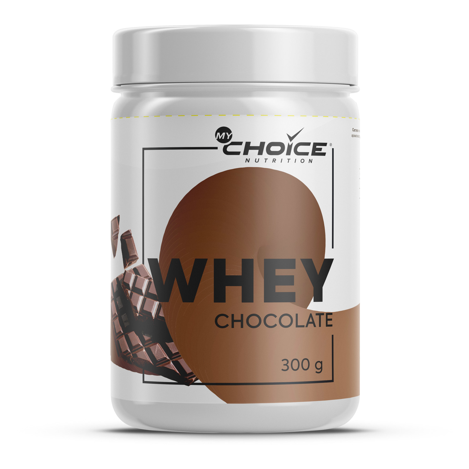 Напиток растворимый MyChoice Nutrition Whey Pro шоколад 300г - фото 1