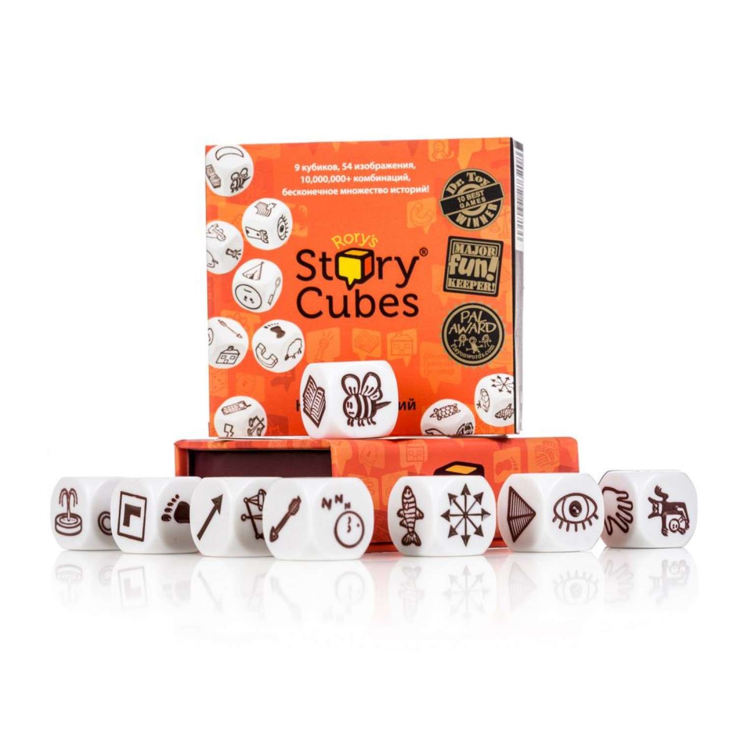 Настольная игра Rory`s Story Cubes Кубики Историй Original - фото 1