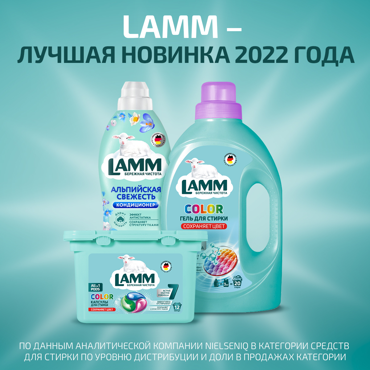 Гель для стирки LAMM Universal 2л - фото 15