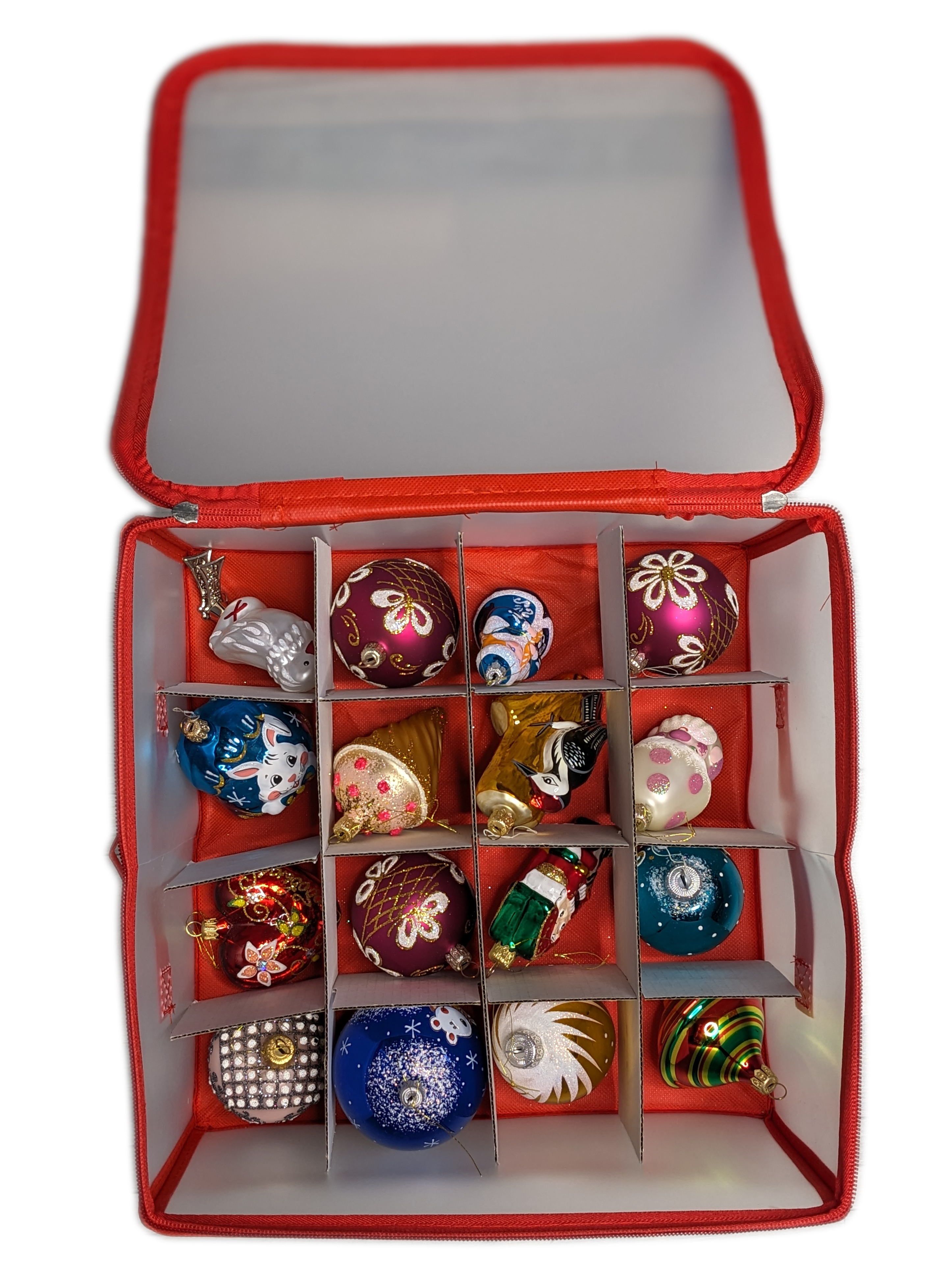 Коробка для хранения Kaemingk XH030303 для елочных игрушек - фото 13