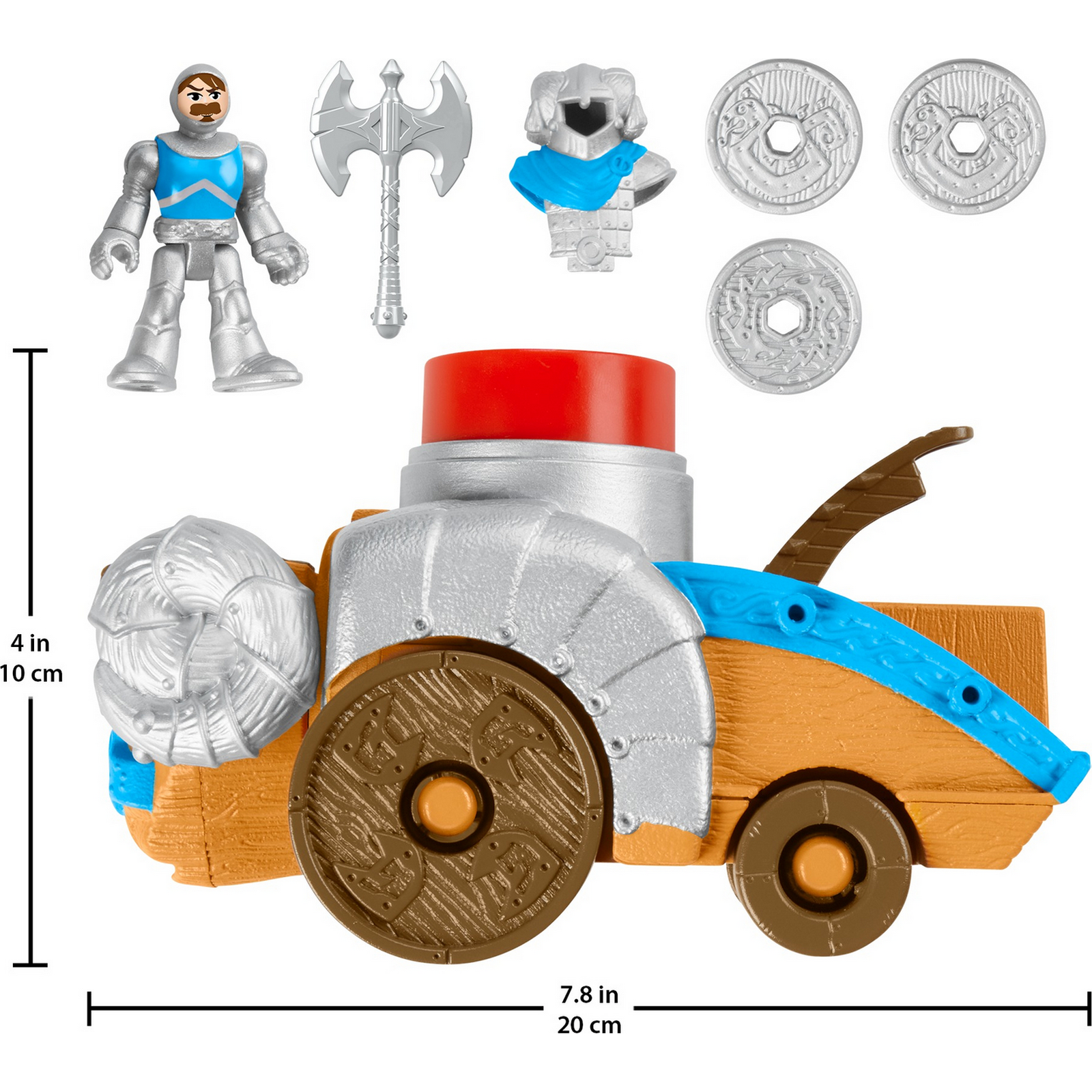 Набор игровой IMAGINEXT Королевский таран HCG48 - фото 9