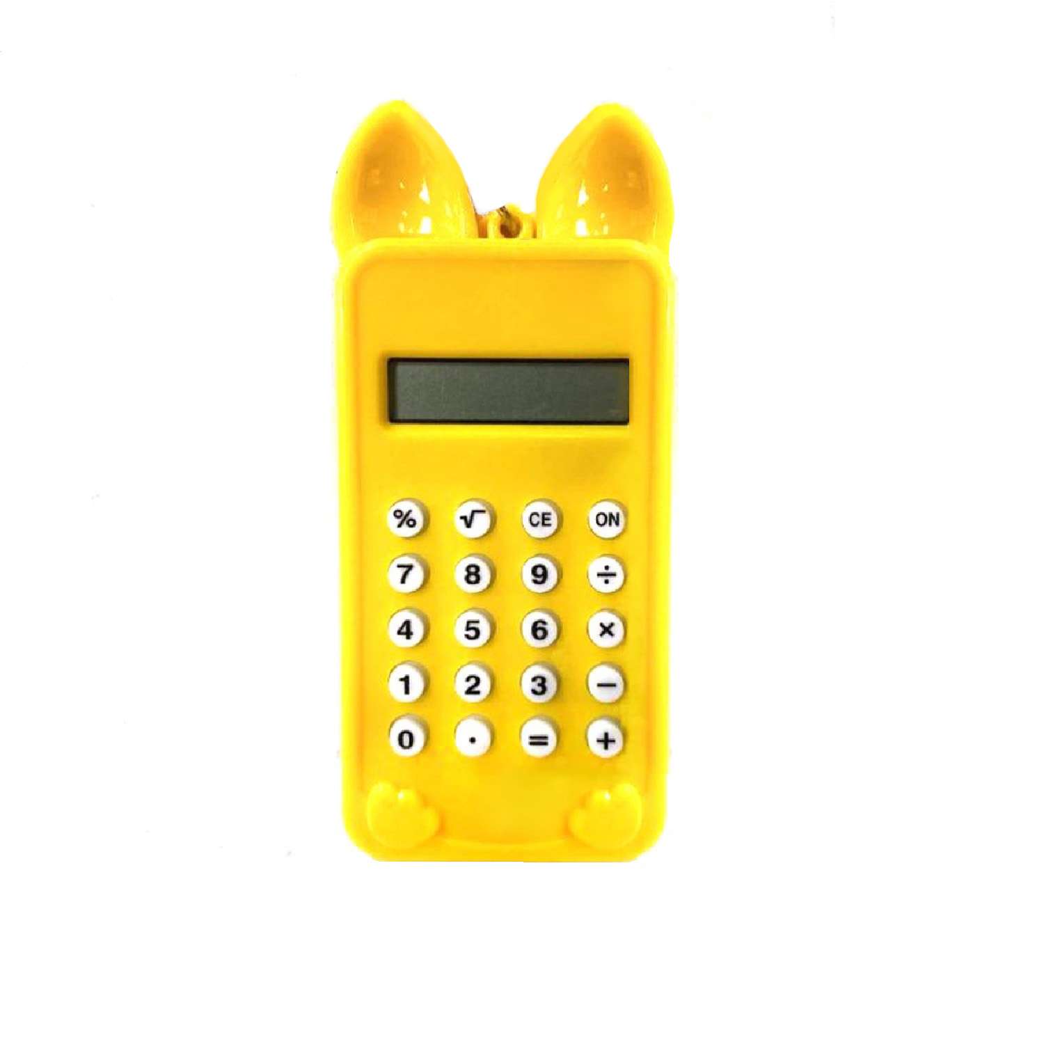 Брелок-калькулятор Uniglodis Мышка. Цвет: желтый - фото 1