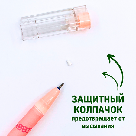 Ручки пиши стирай CANBI гелевые со стираемыми чернилами Мишка Юми