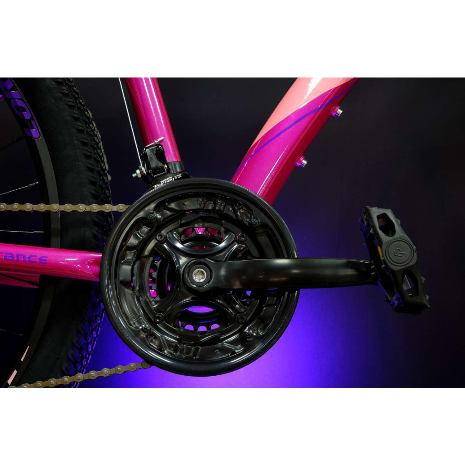 Велосипед горный Lorak Dynamic 26 розовый - фото 3