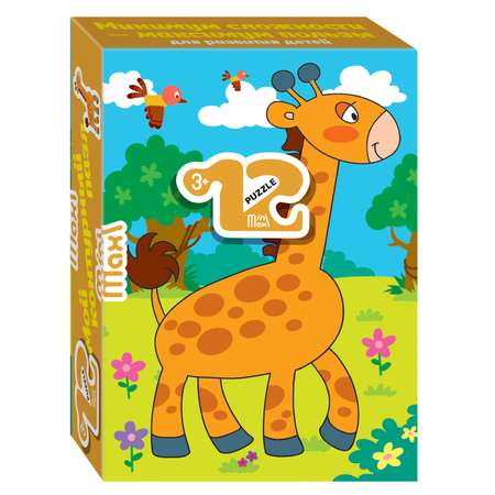 Пазл Step Puzzle Mini Maxi 12элементов в ассортименте