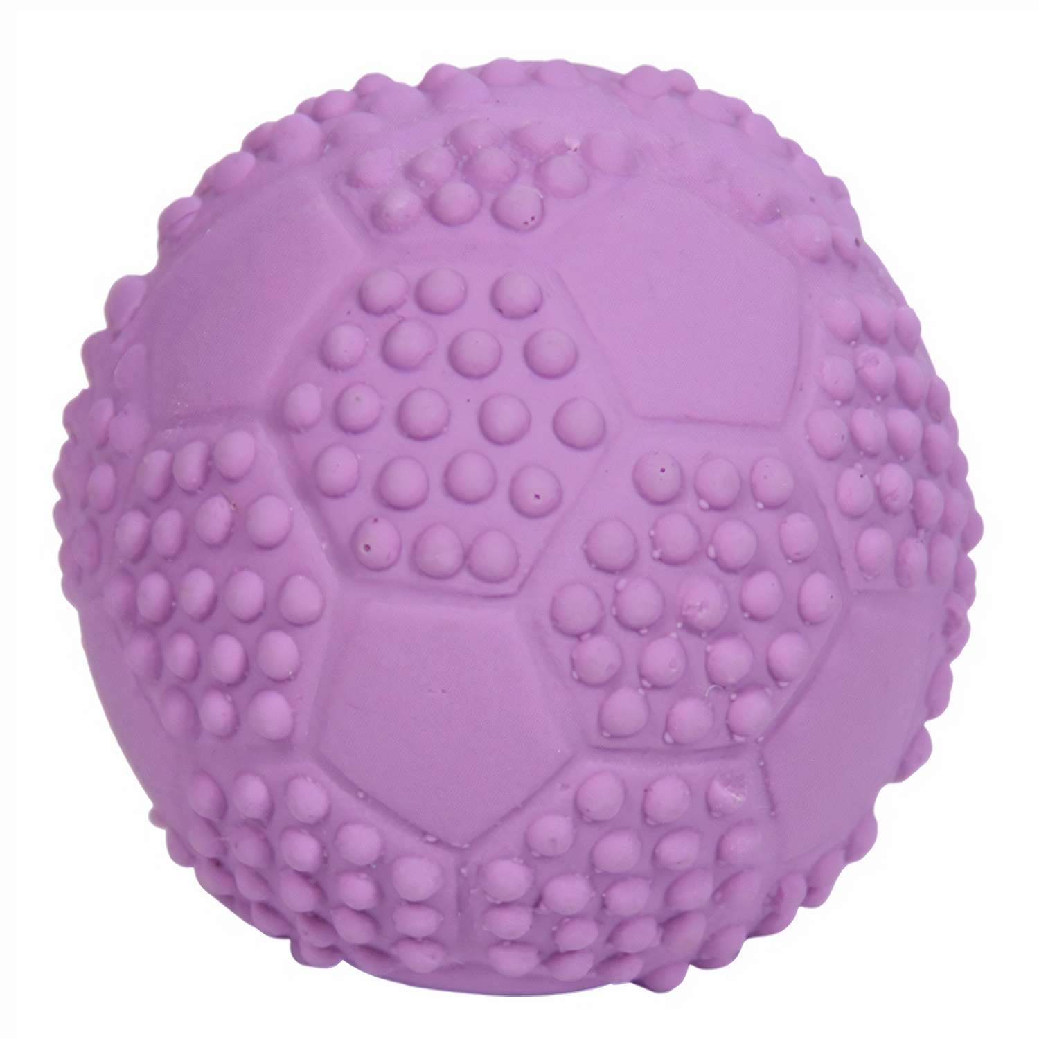 Игрушка для собак Грызлик Ам Футбольный мячик Розовый - фото 1