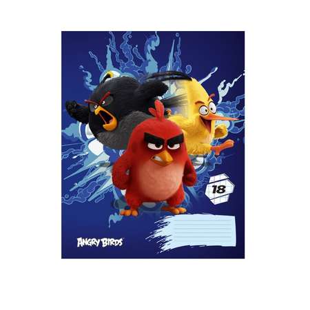 Тетрадь 18л Академия Холдинг линия ANGRY BIRDS