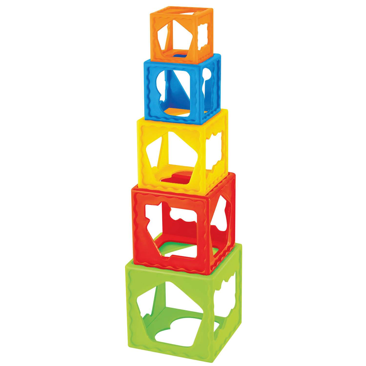 Игрушка ToysLab (Bebelino) Кубики пирамидка - фото 1