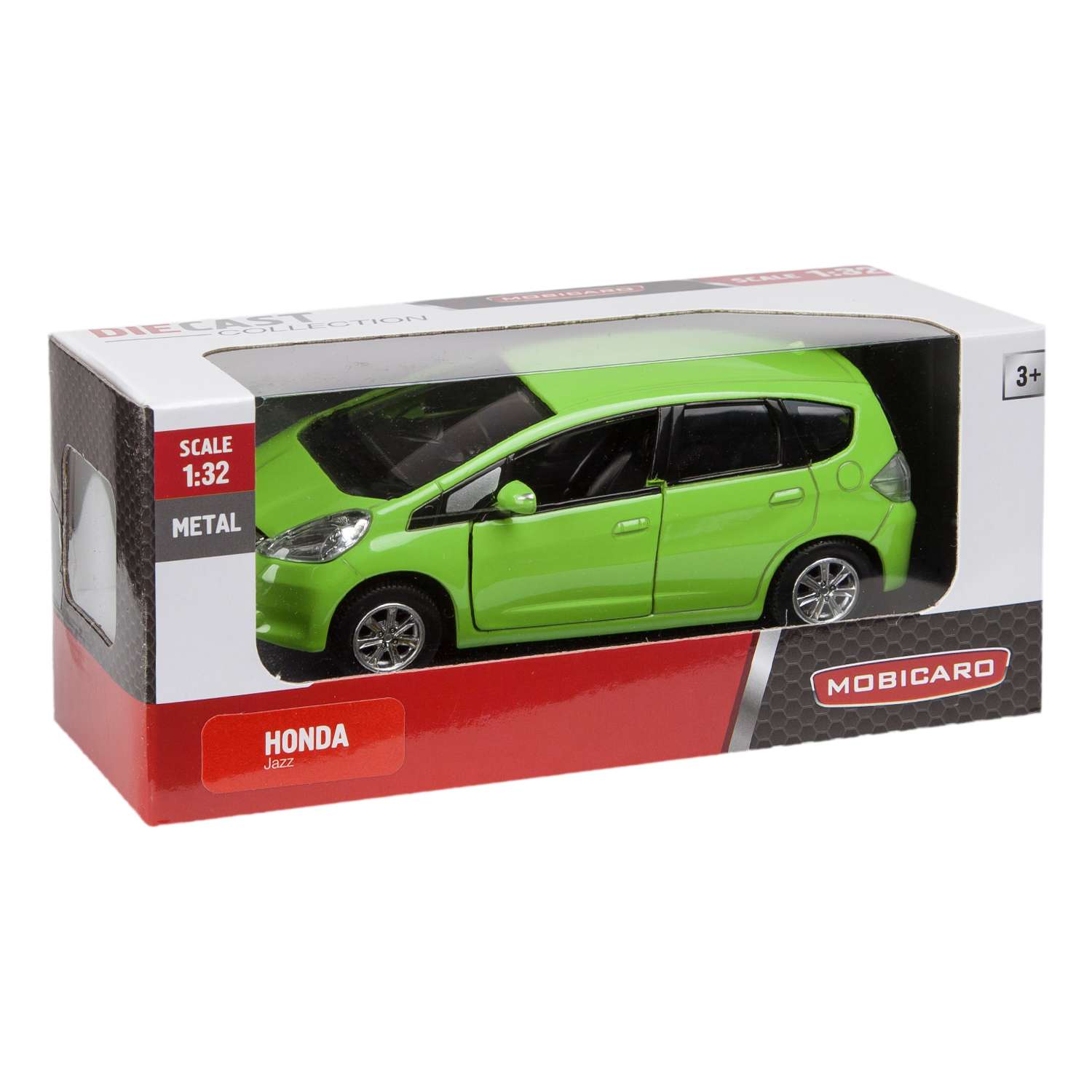 Машина Mobicaro 1:32-39 Honda Jazz ТМ в ассортименте 544012 - фото 3