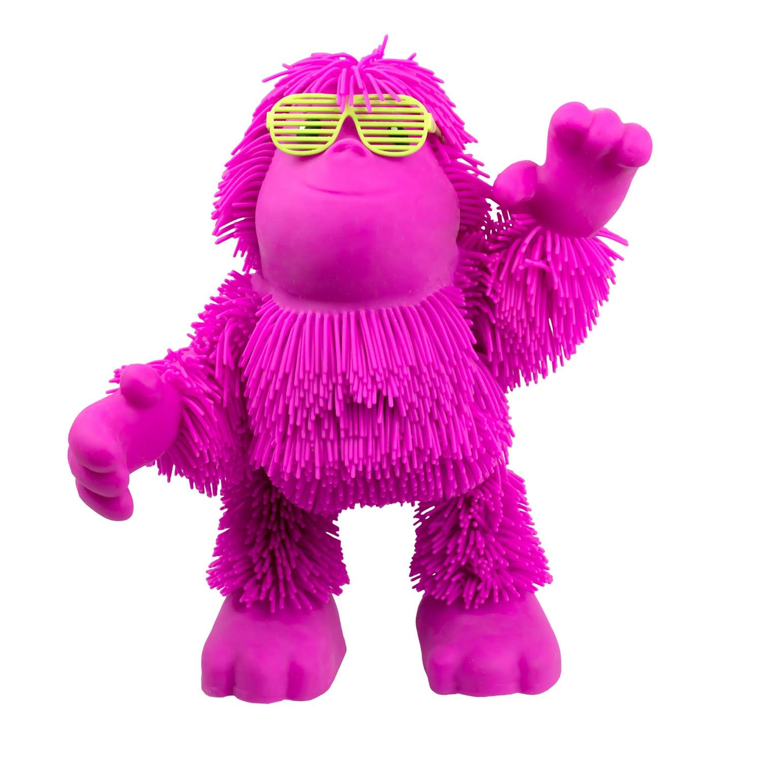 Игрушка Jiggly Pets Орангутан Тан-Тан интерактивный Розовый 40390 - фото 1