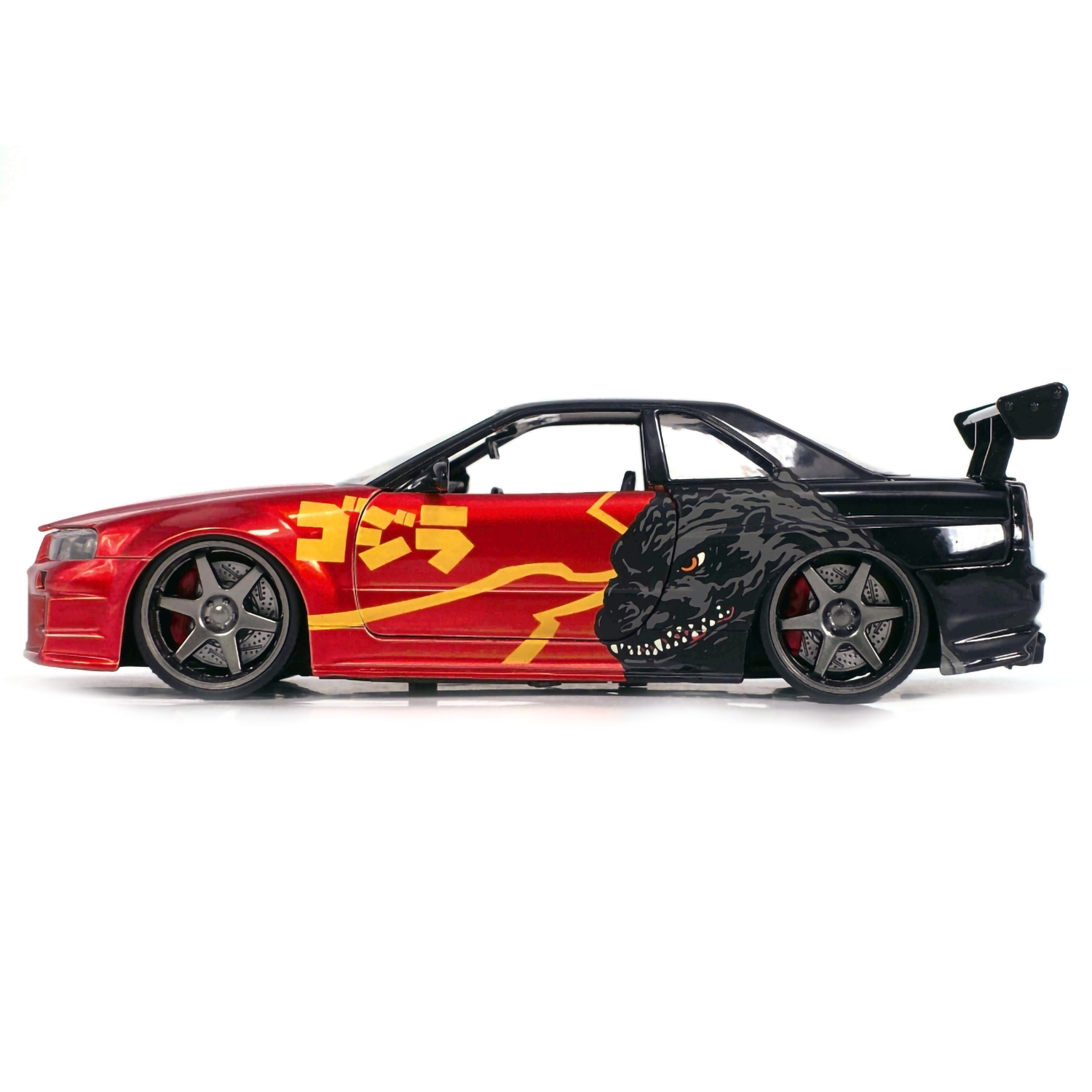 Автомобиль Jada Nissan GTR Godzilla 1:24 ТоуR266 - фото 5