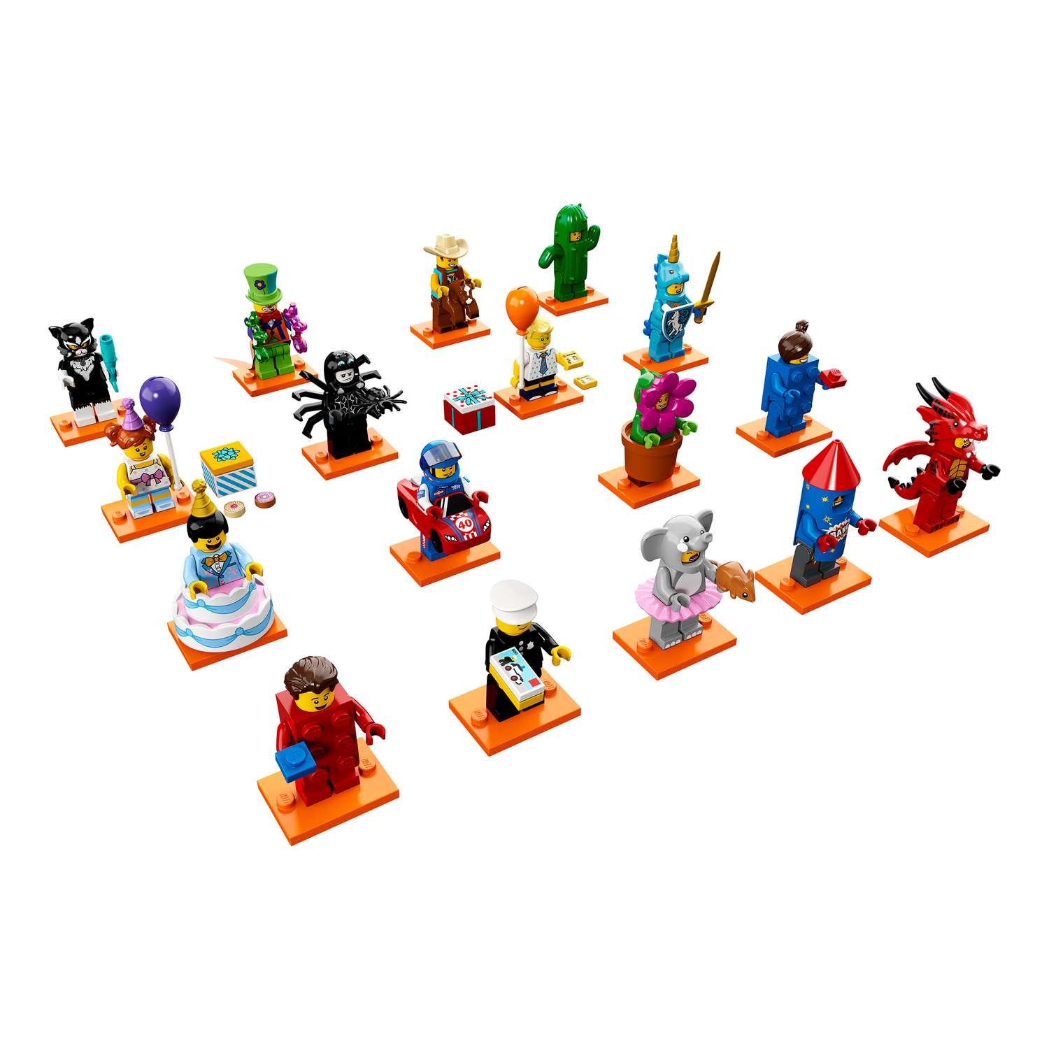 Минифигурки LEGO Юбилейная серия 71021 в непрозрачной упаковке (Сюрприз) - фото 1