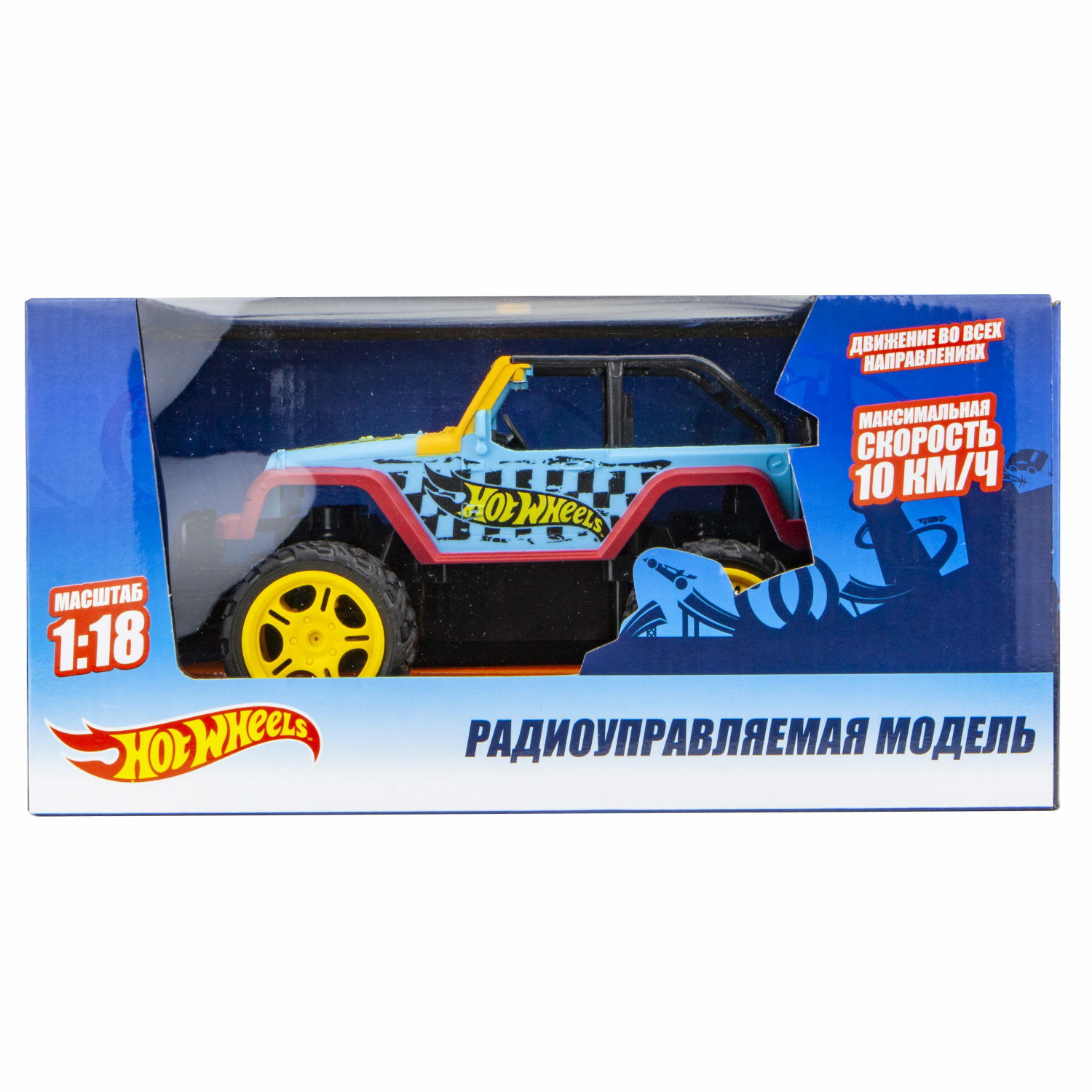 Внедорожник РУ Hot Wheels 1:18 - фото 5