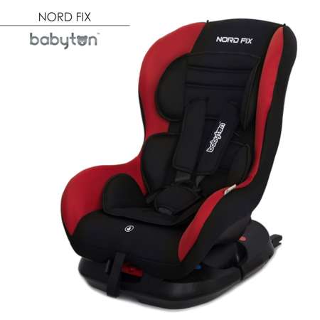 Автокресло Babyton Nord Fix Black-Red