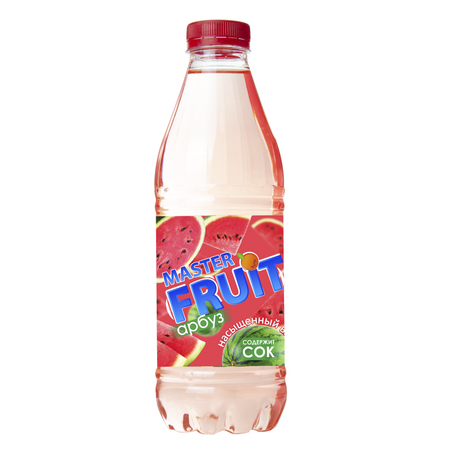 Напиток безалкогольный Master Fruit негазированный со вкусом арбуза 1л