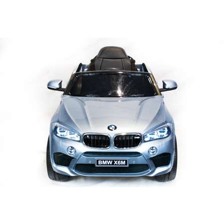 Электромобиль TOYLAND Джип BMW X6M mini серебро