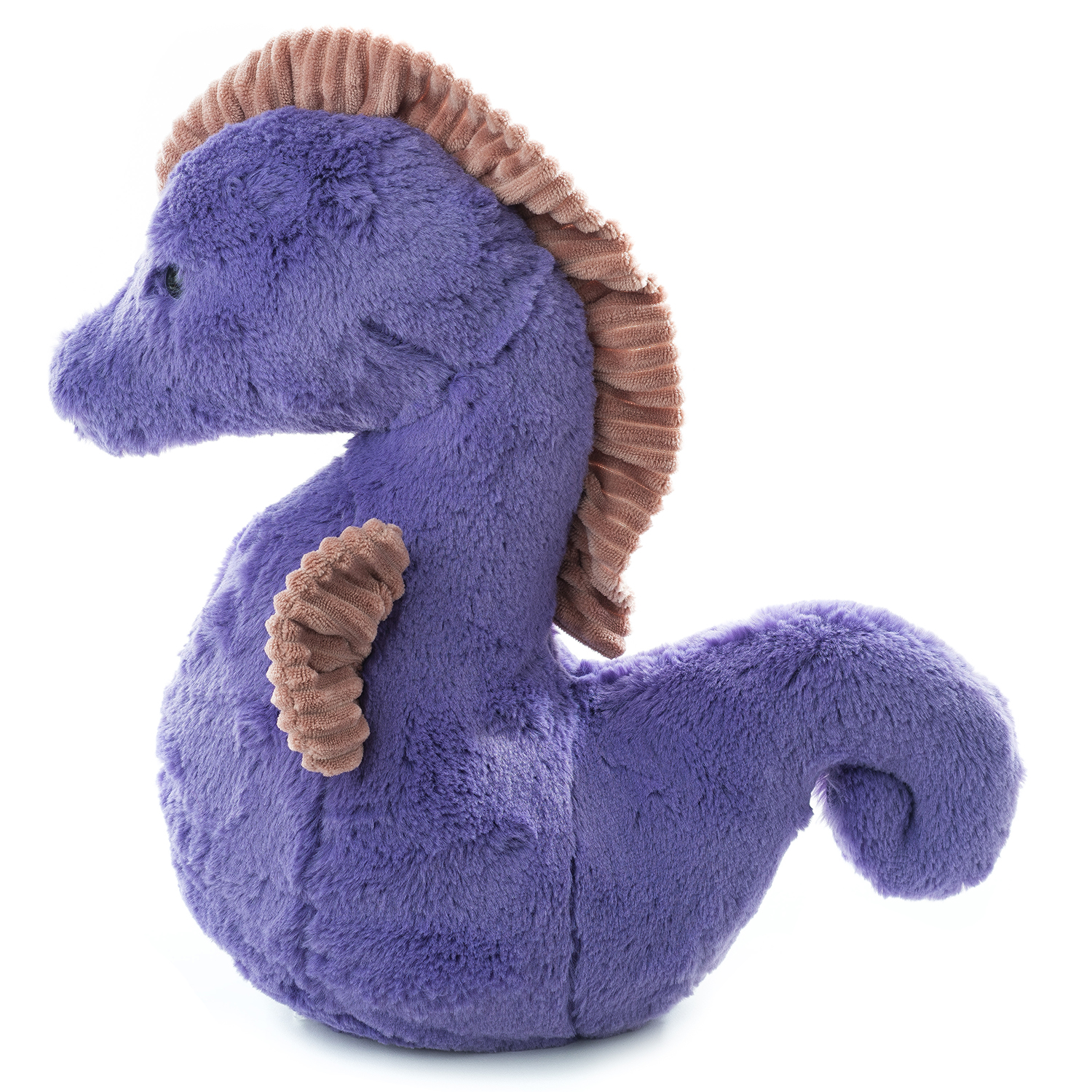 Игрушка мягконабивная Tallula Морской конёк 27 см фиолетовый - фото 3