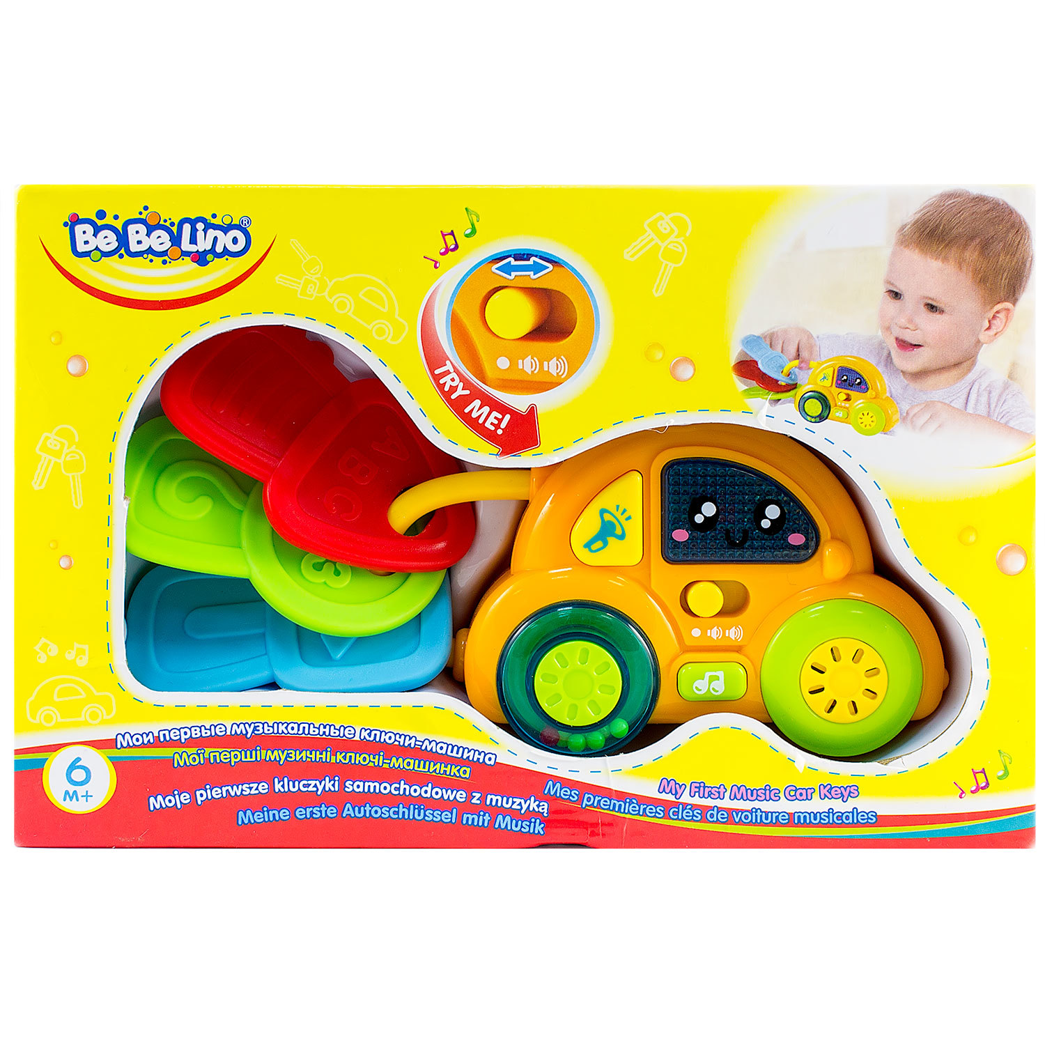 Игрушка ToysLab (Bebelino) Музыкальные ключи Машина - фото 4