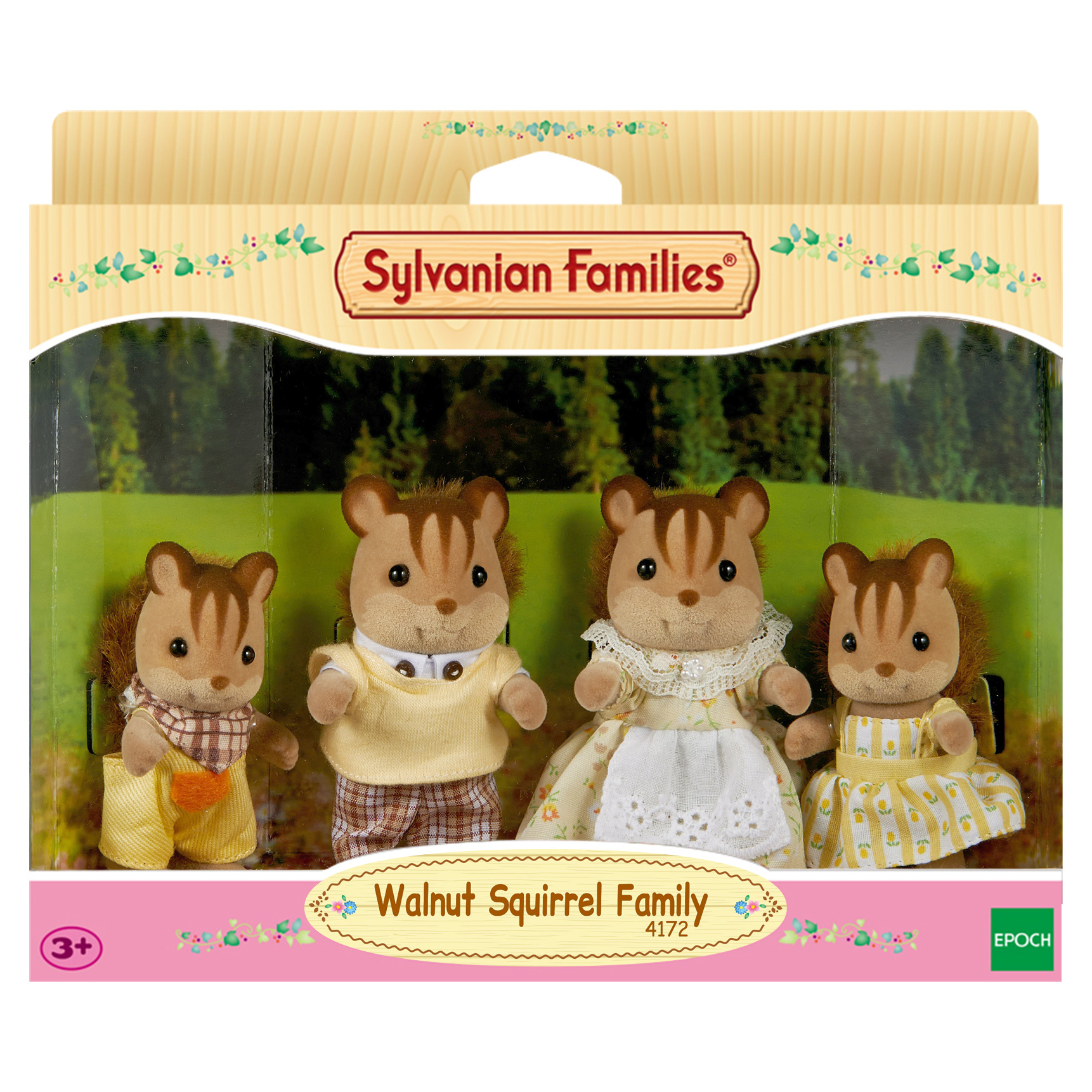 Набор Sylvanian Families Семья белок 3136 купить по цене 2999 ₽ в  интернет-магазине Детский мир