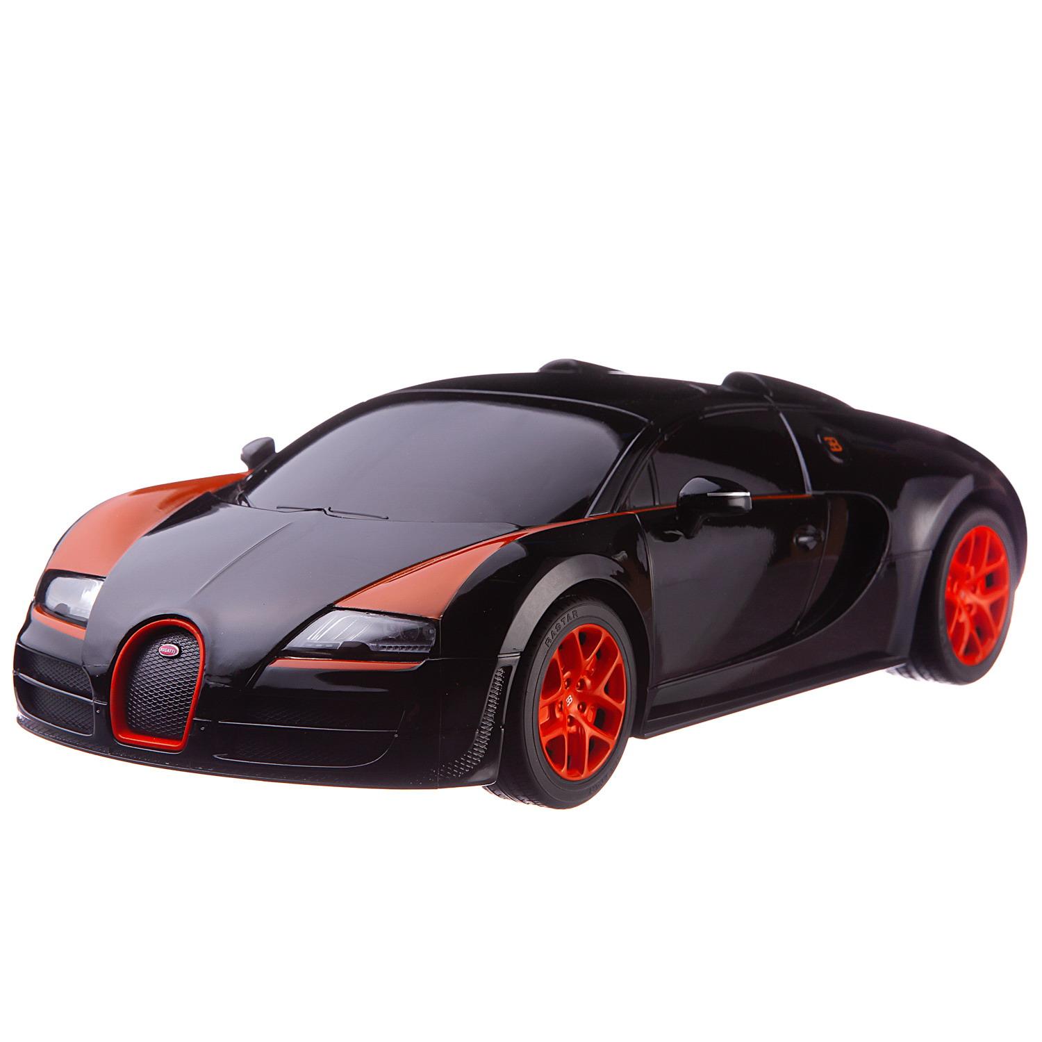 Автомобиль РУ Rastar Bugatti 1:18 - фото 4