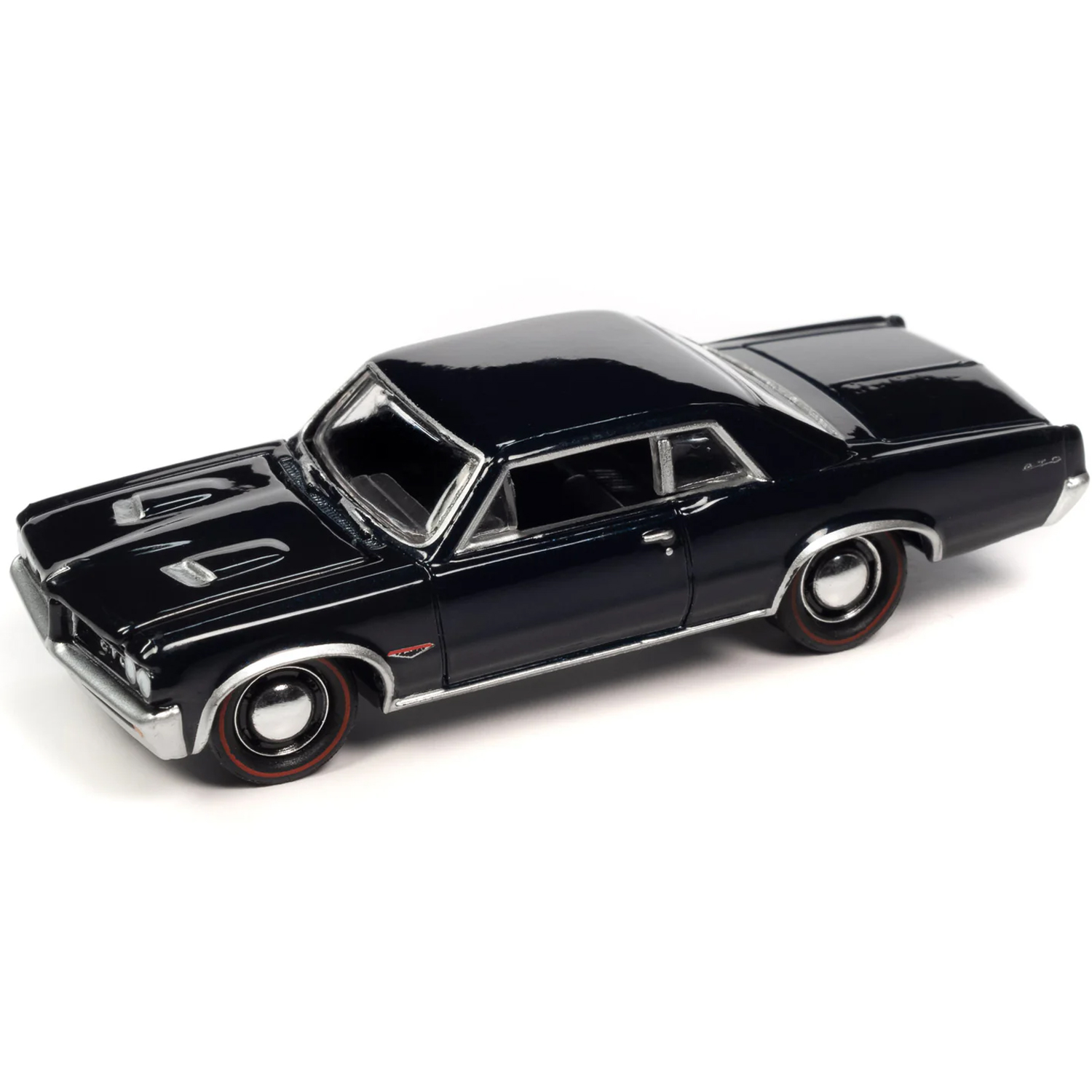 Автомобиль Johnny Lightning 1:64 черный JLMC032A-R1-N1 - фото 3