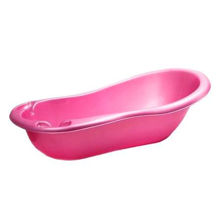 Ванна elfplast для купания детская розовый перламутровый