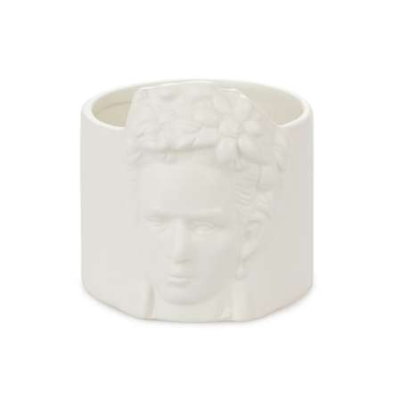 Горшок для цветов Balvi керамический Frida белый