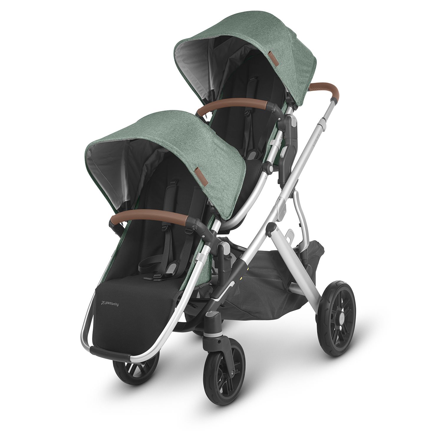 Сидение для коляски UPPAbaby Vista V2 Emmett дополнительное Зеленый меланж 0920-RBS-EU-EMT - фото 2