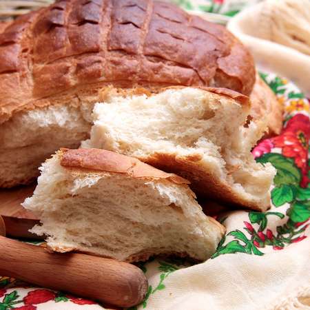 Пшеничный хлеб С. Пудовъ По старинному рецепту с хрустящей корочкой 500 г
