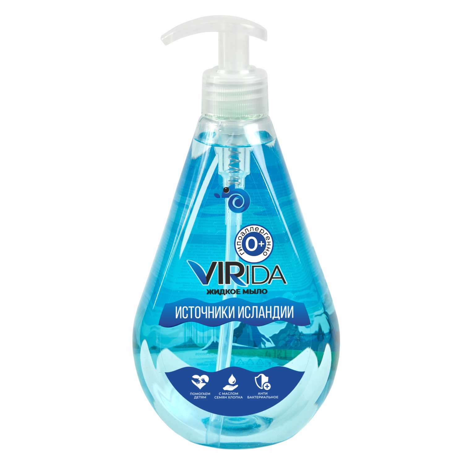 Жидкое мыло VIRIDA Антибактериальное Сказочное Бали 500 мл - фото 1