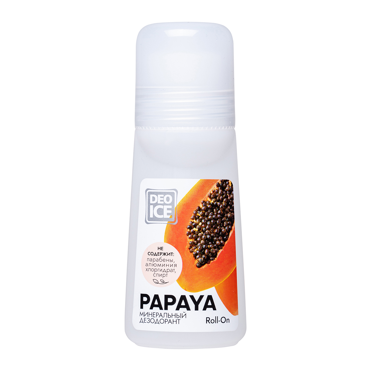 Дезодорант Deoice роликовый минеральный Roll-On Papaya 65 ml - фото 1