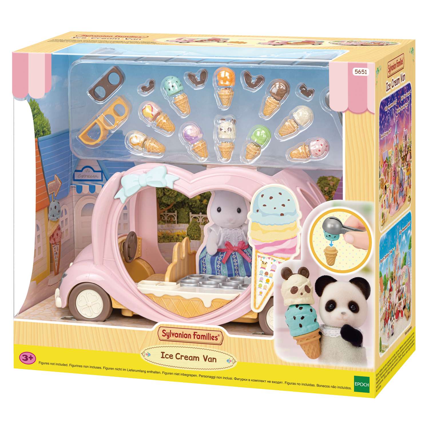 Набор Sylvanian Families Фургончик с мороженым 5651 5651 - фото 13